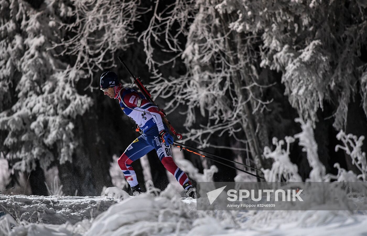 World Cup Biathlon 1. Men's individual race