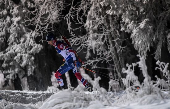 World Cup Biathlon 1. Men's individual race
