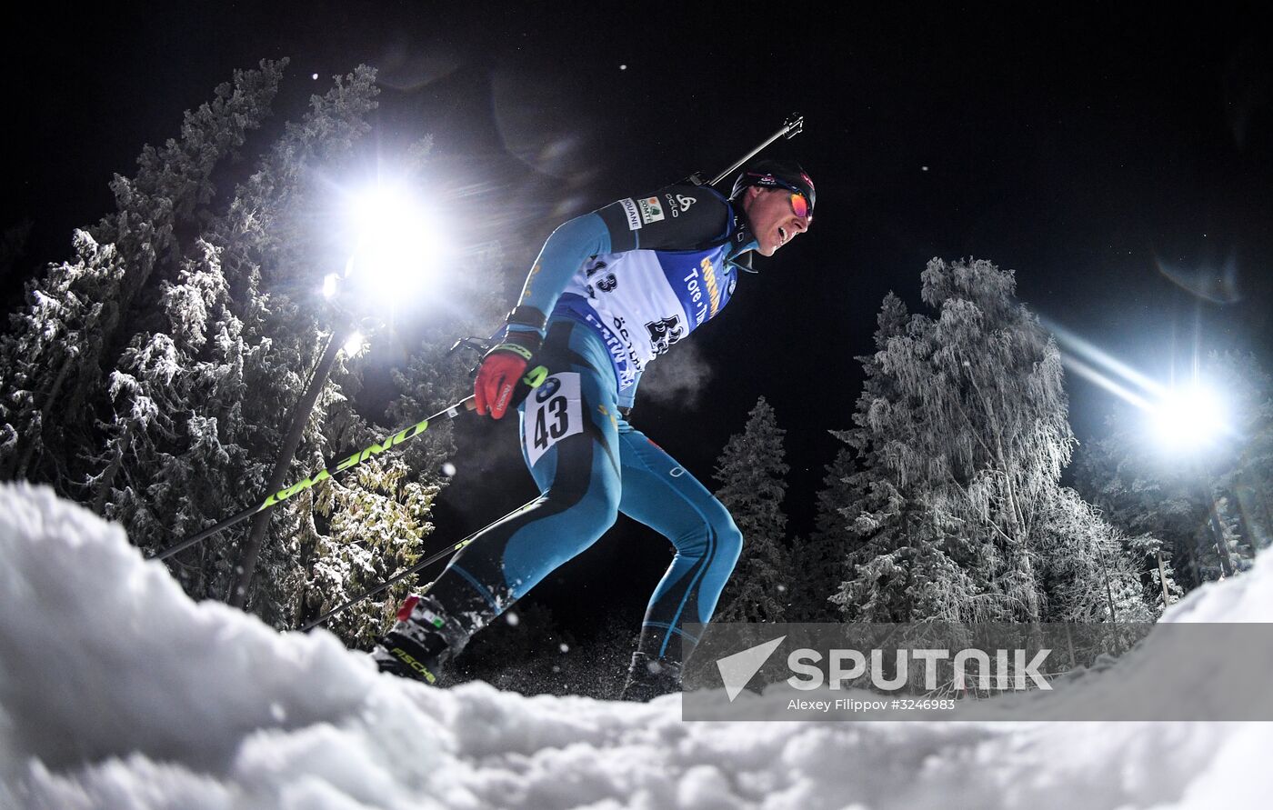 World Cup Biathlon 1. Men's individual race