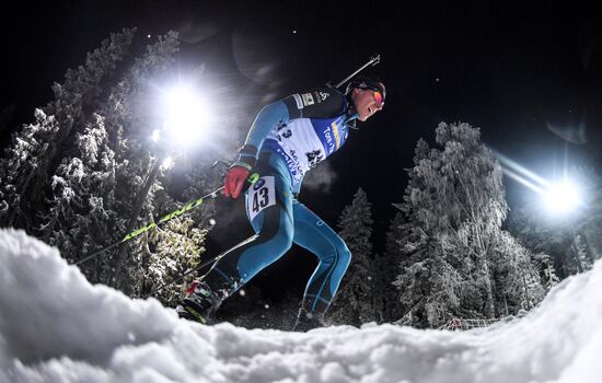 World Cup Biathlon 1. Men's individual race