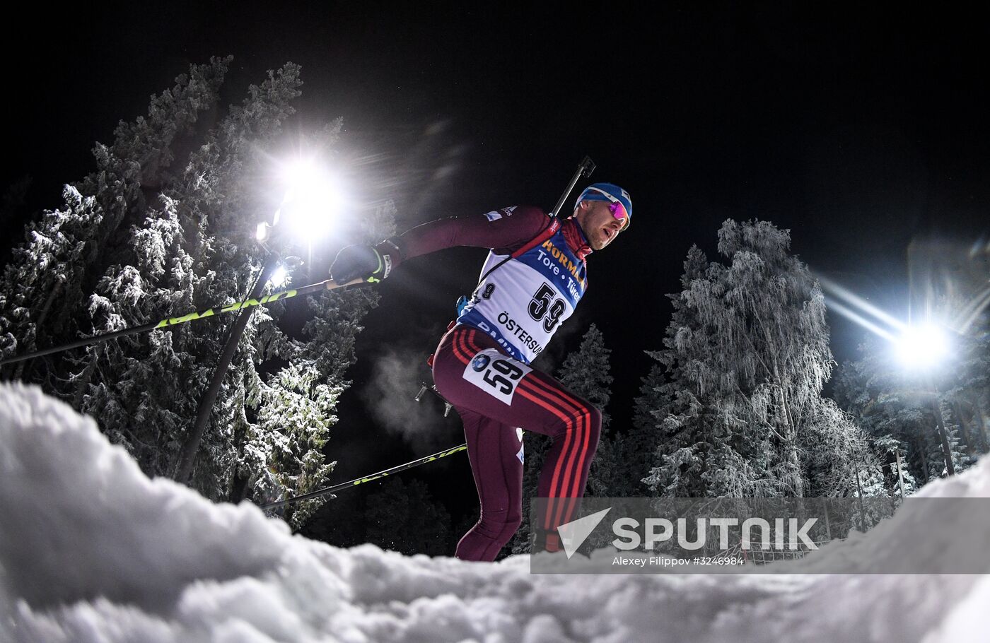 World Cup Biathlon 1. Men's individual race