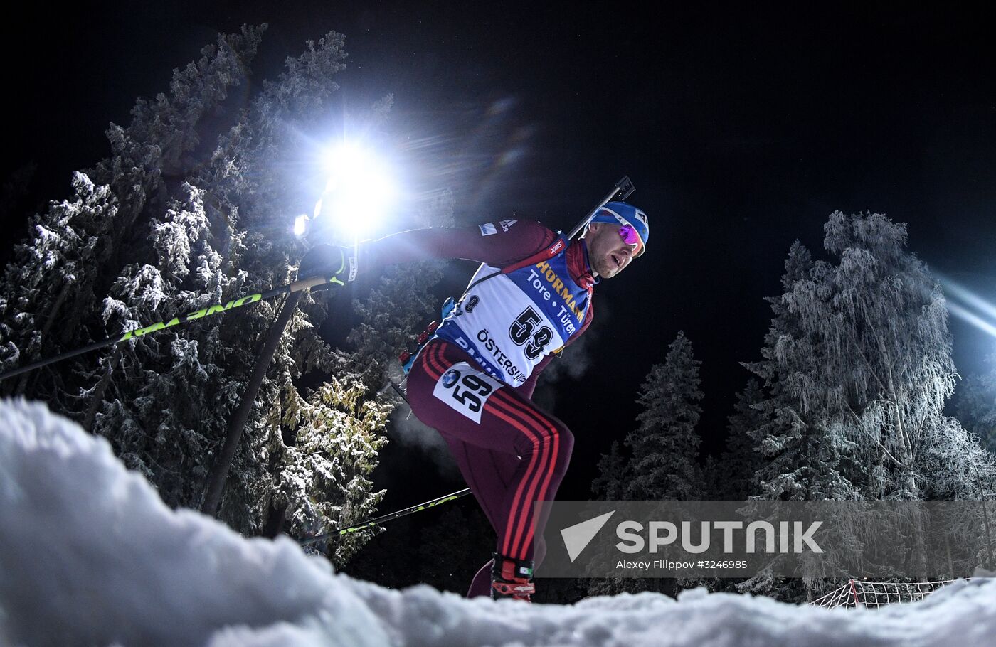 World Cup Biathlon 1. Men's individual race