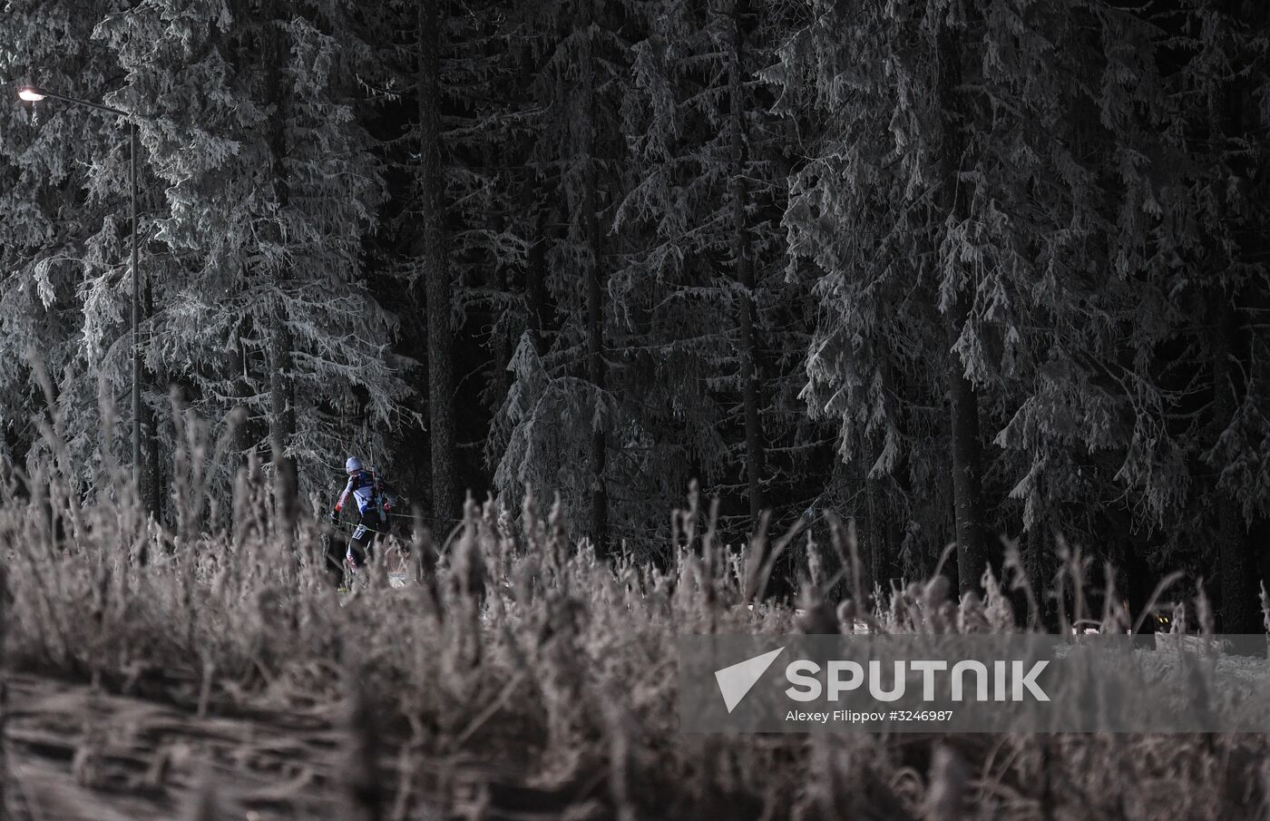 World Cup Biathlon 1. Men's individual race