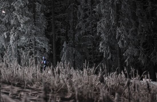 World Cup Biathlon 1. Men's individual race