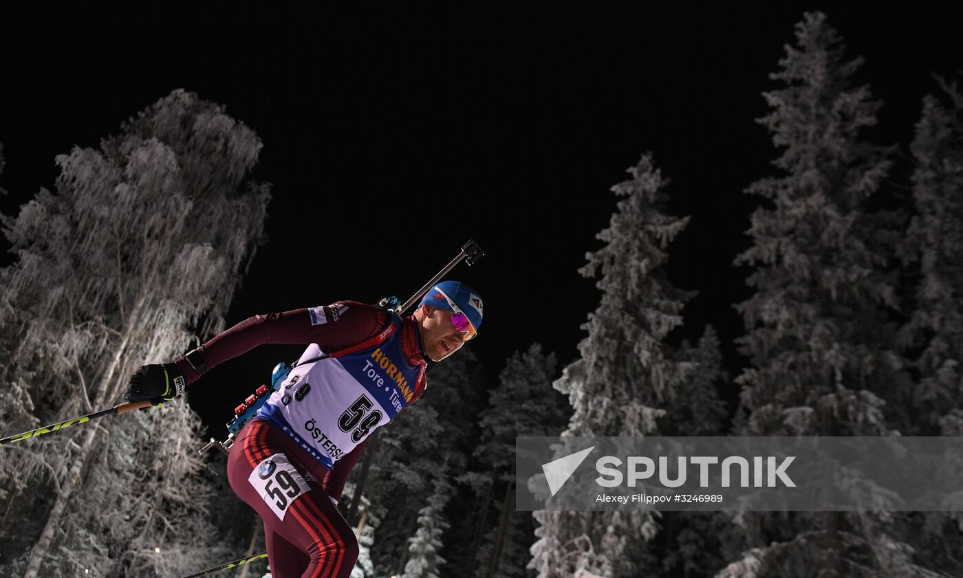 World Cup Biathlon 1. Men's individual race