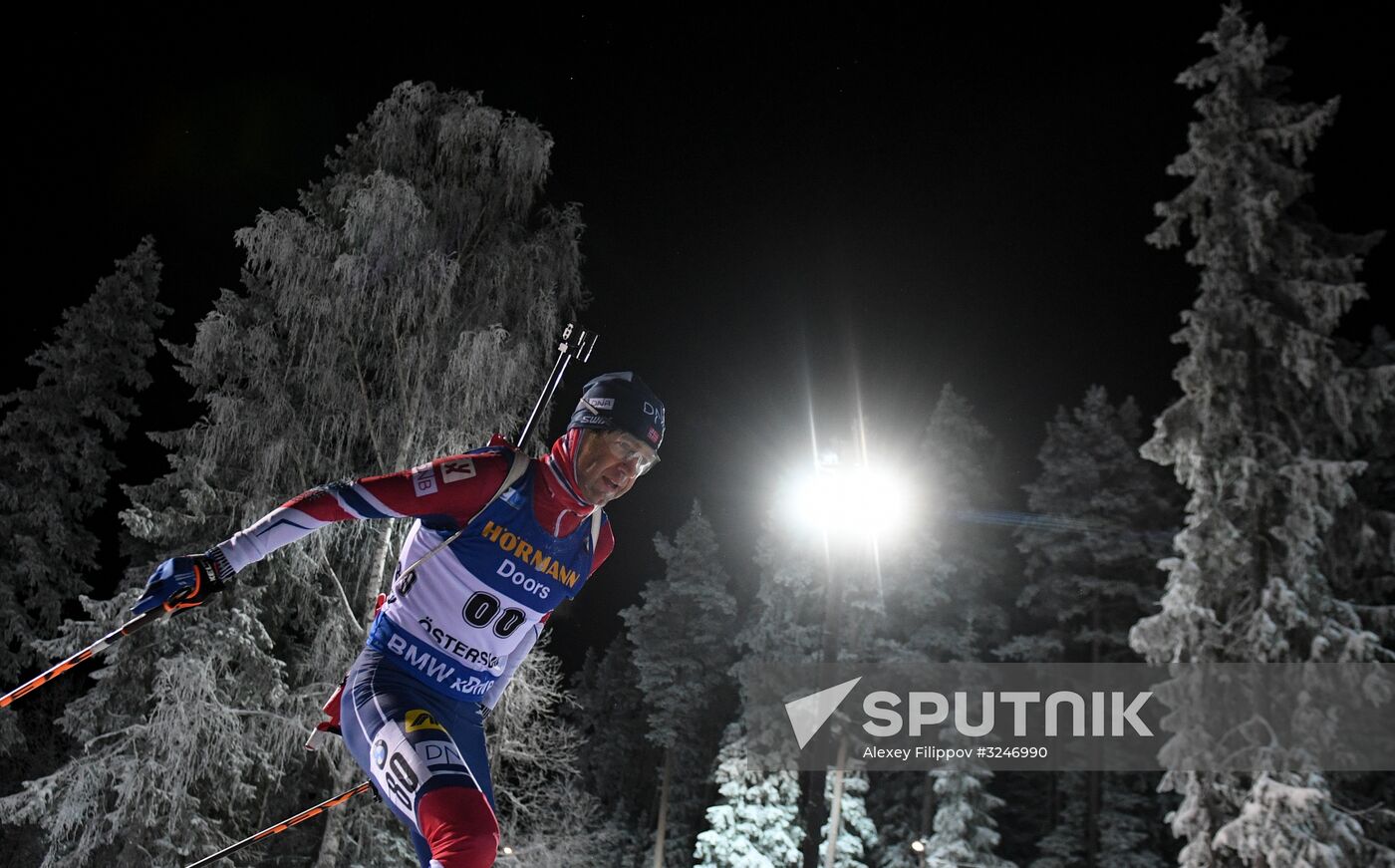 World Cup Biathlon 1. Men's individual race