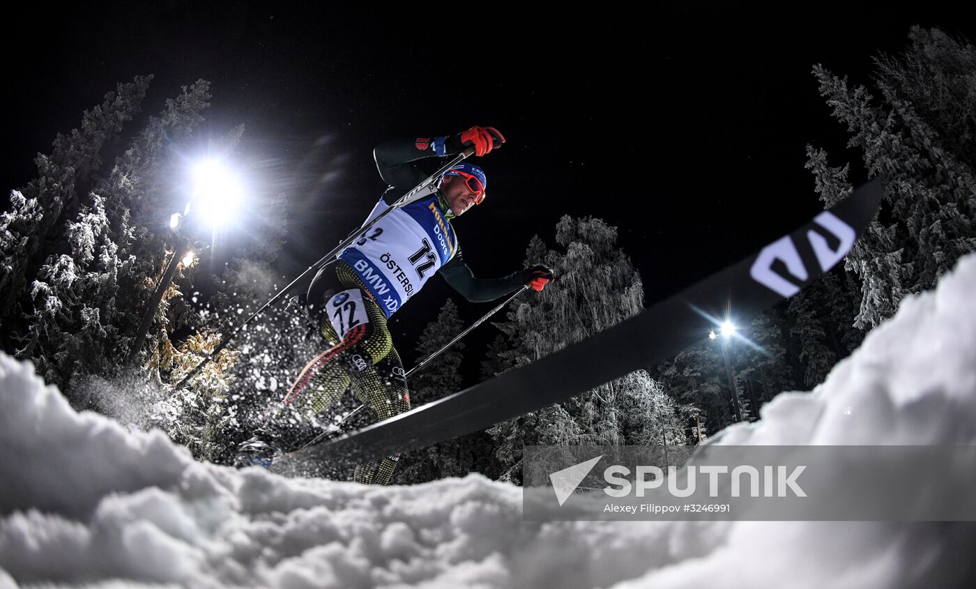 World Cup Biathlon 1. Men's individual race