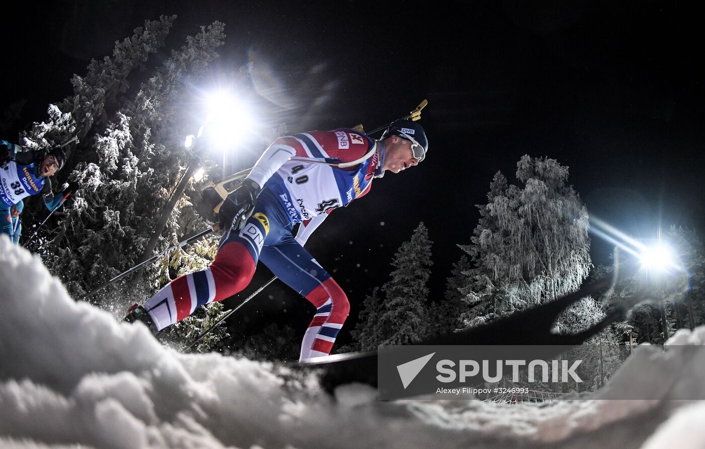 World Cup Biathlon 1. Men's individual race