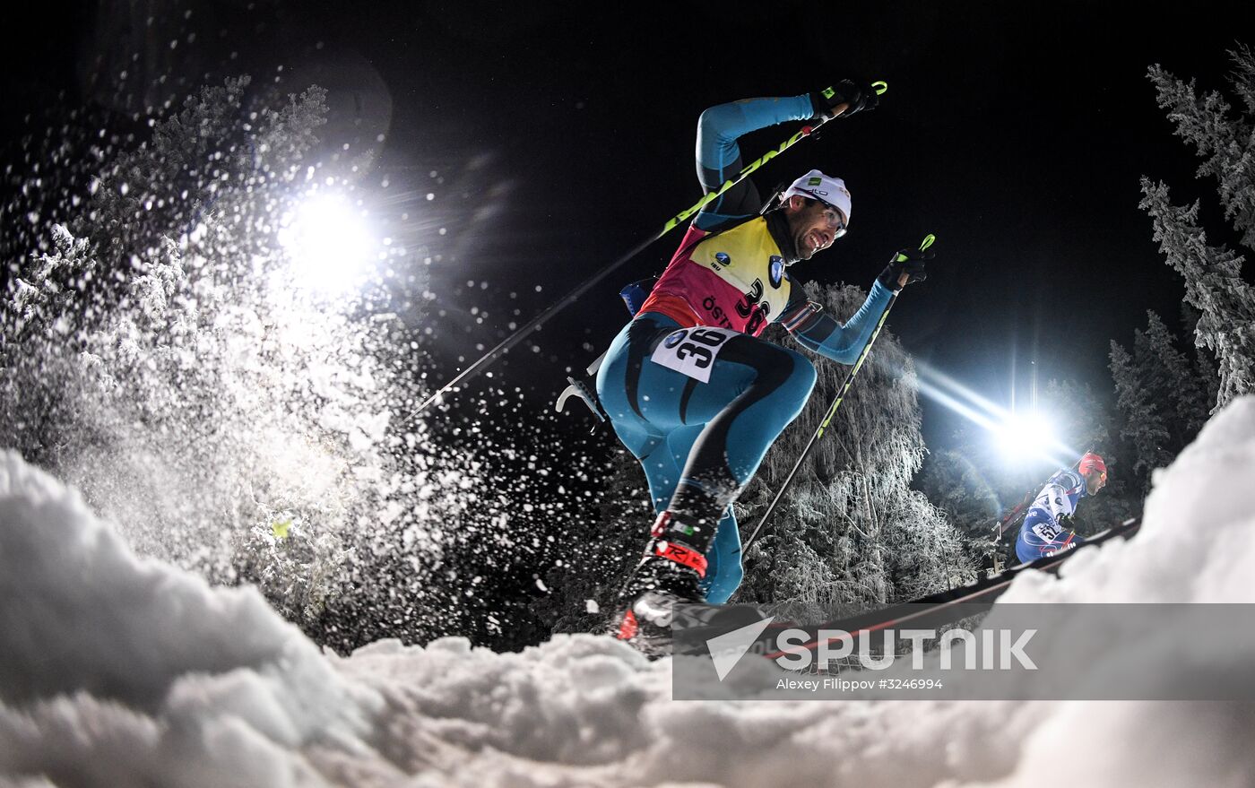 World Cup Biathlon 1. Men's individual race