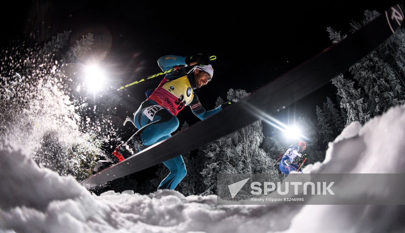 World Cup Biathlon 1. Men's individual race