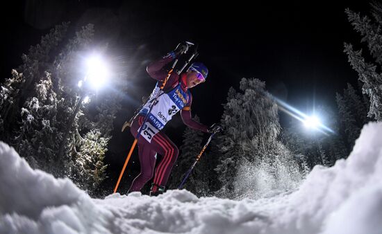 World Cup Biathlon 1. Men's individual race