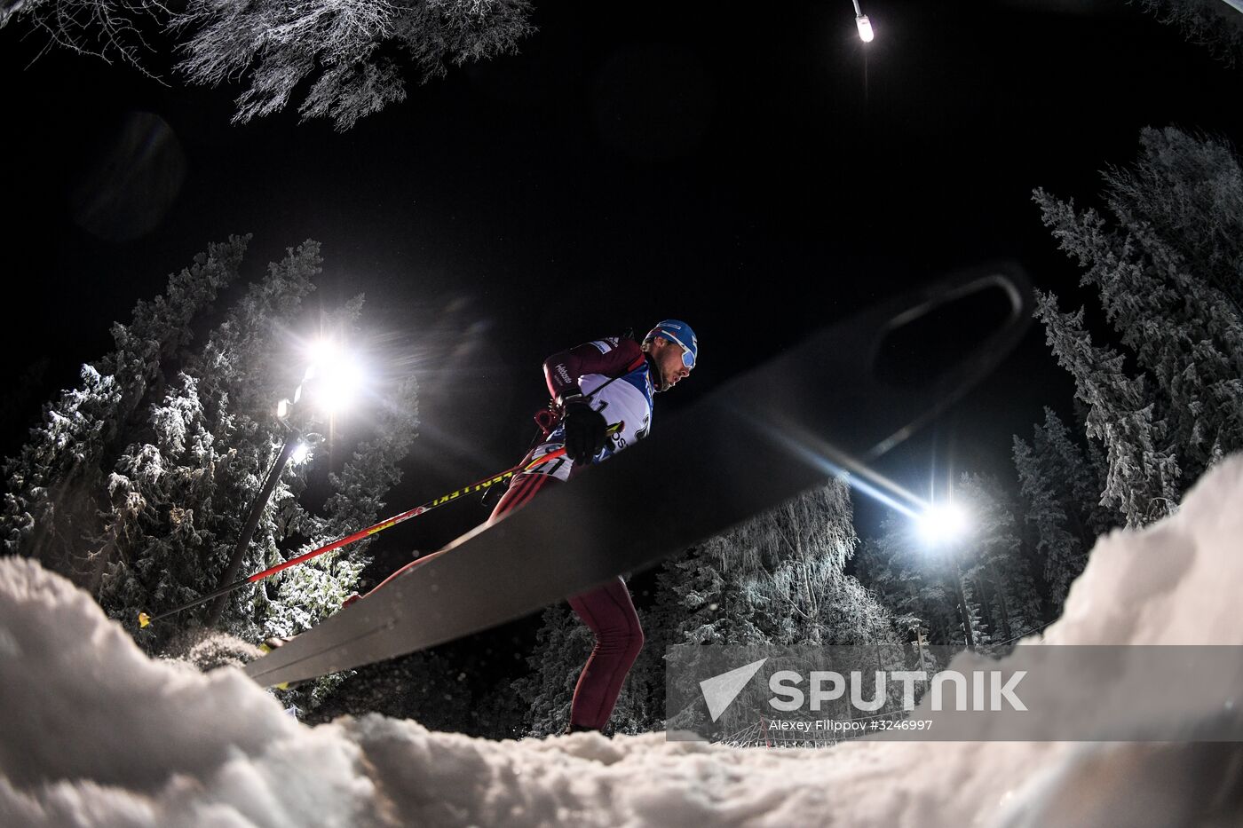 World Cup Biathlon 1. Men's individual race