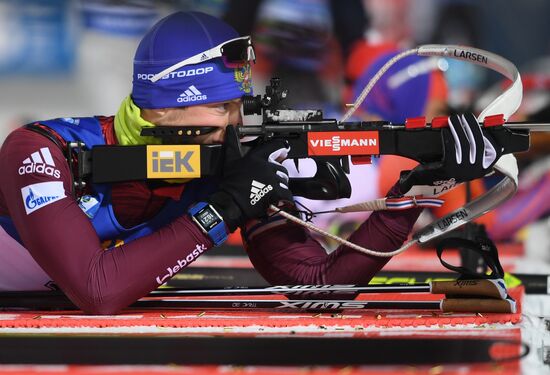 World Cup Biathlon 1. Men's individual race