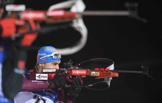 World Cup Biathlon 1. Men's individual race