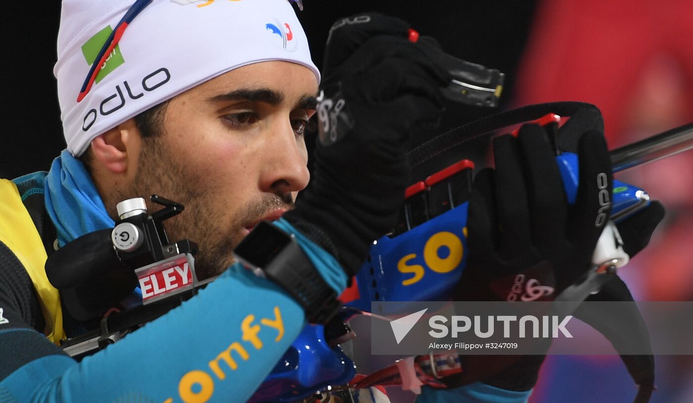 World Cup Biathlon 1. Men's individual race