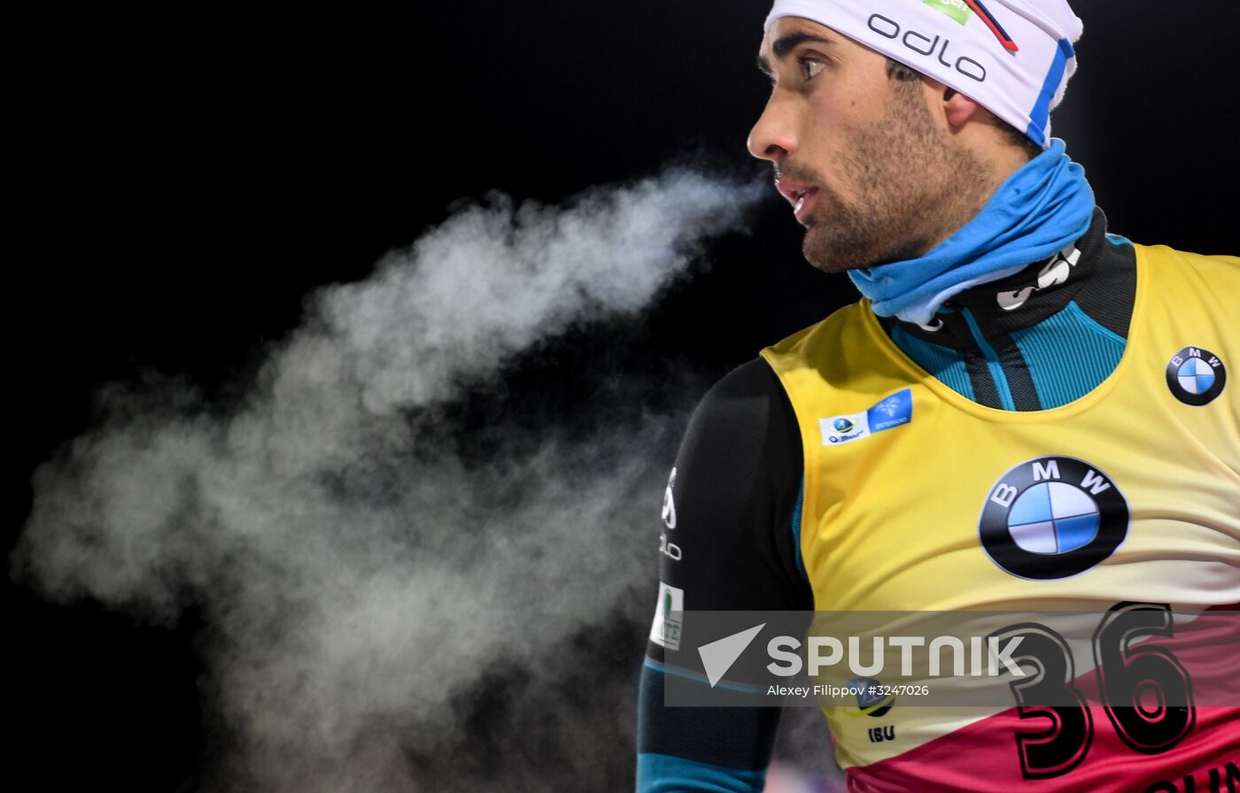 World Cup Biathlon 1. Men's individual race