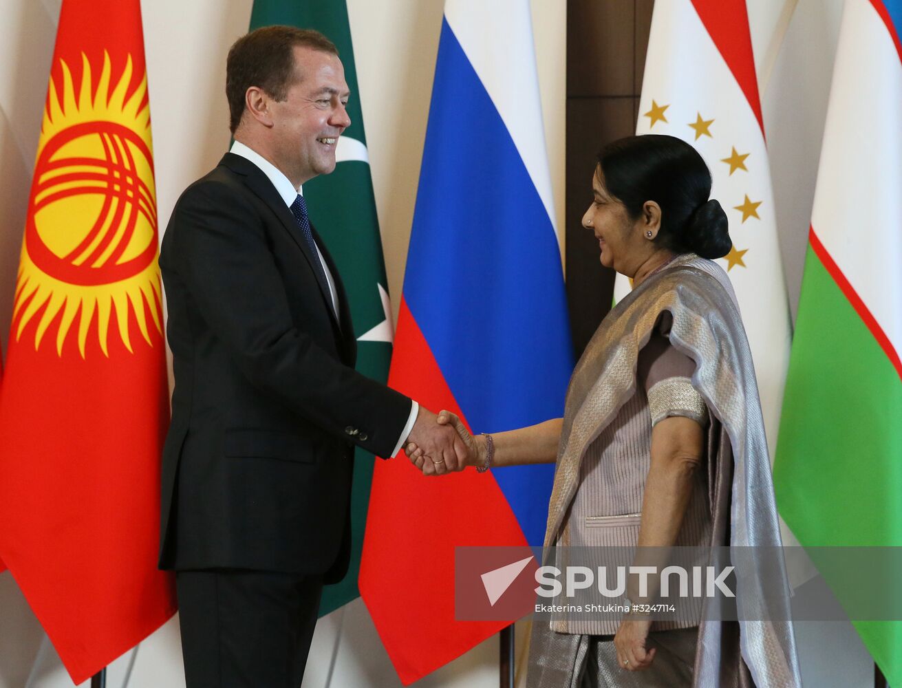 Meeting of Council of SCO Heads of Government in Sochi