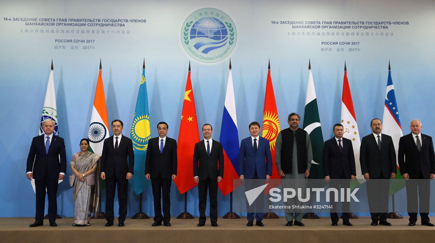 Meeting of Council of SCO Heads of Government in Sochi