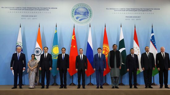 Meeting of Council of SCO Heads of Government in Sochi