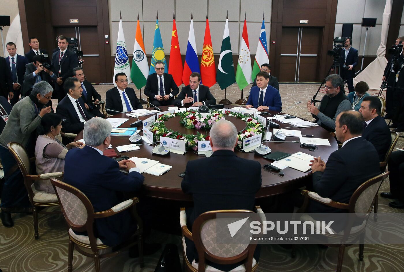 Meeting of the Council of SCO Heads of Government in Sochi