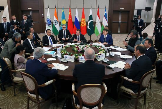 Meeting of the Council of SCO Heads of Government in Sochi