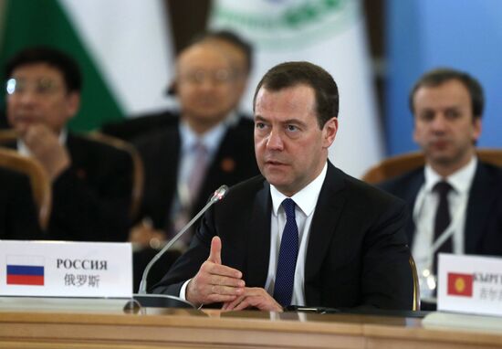 Meeting of Council of SCO Heads of Government in Sochi