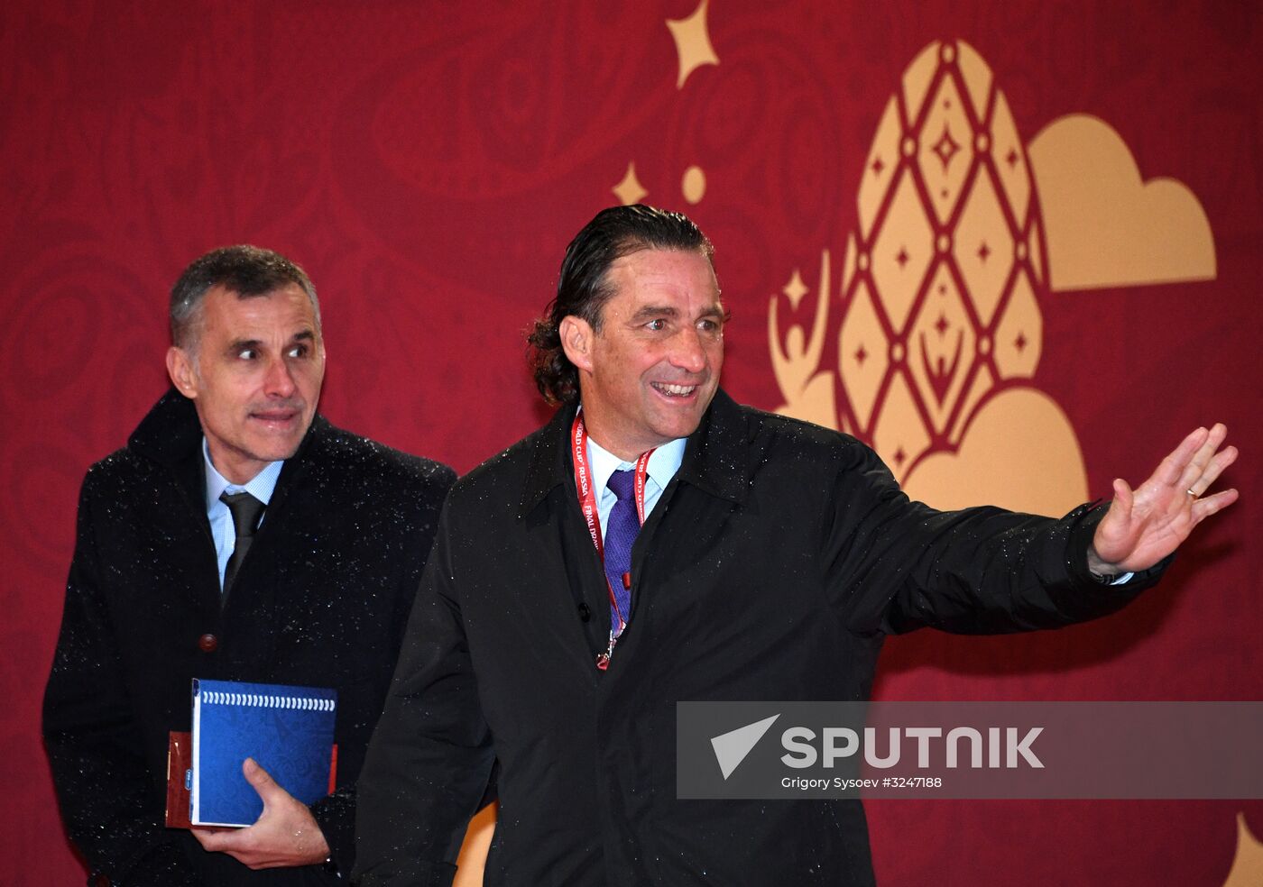 Guests arrive at 2018 FIFA World Cup Final Draw