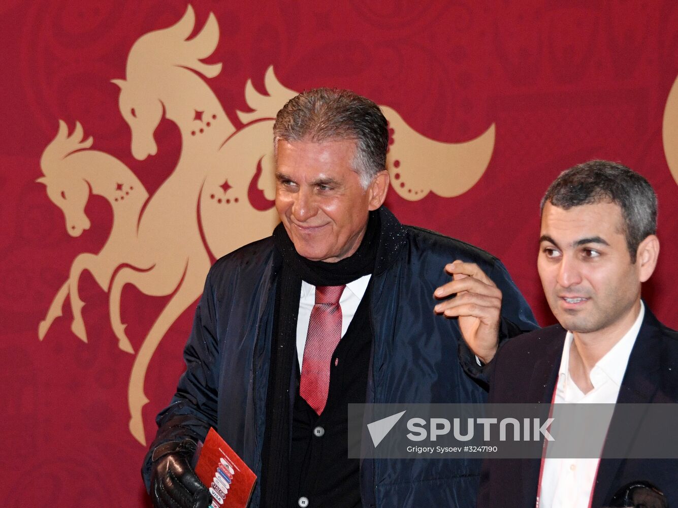 Guests arrive to 2018 FIFA World Cup Final Draw