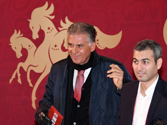 Guests arrive to 2018 FIFA World Cup Final Draw