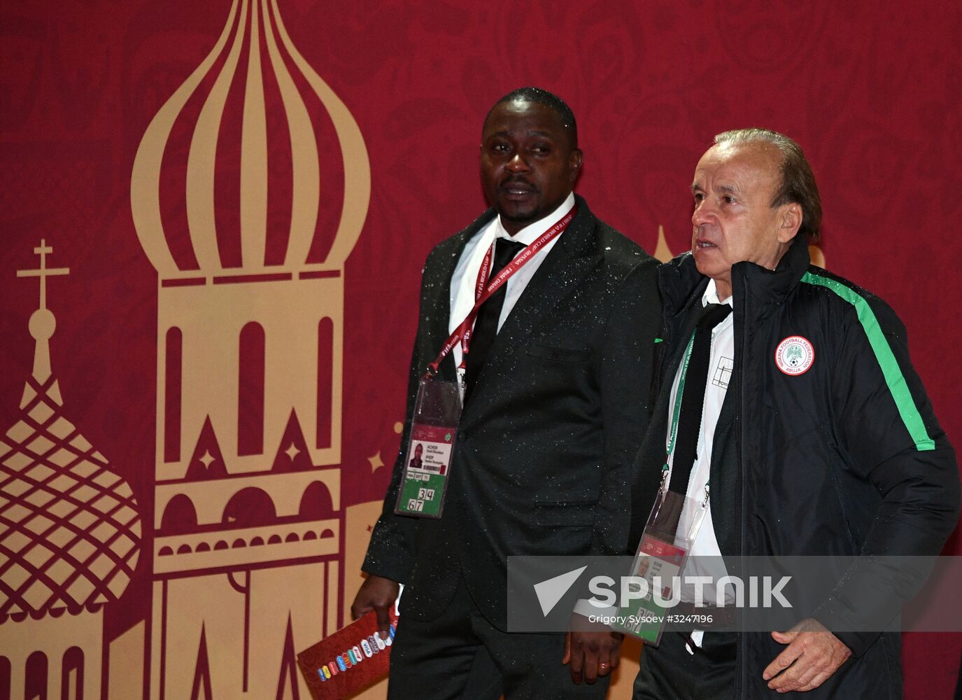 Guests arrive to 2018 FIFA World Cup Final Draw