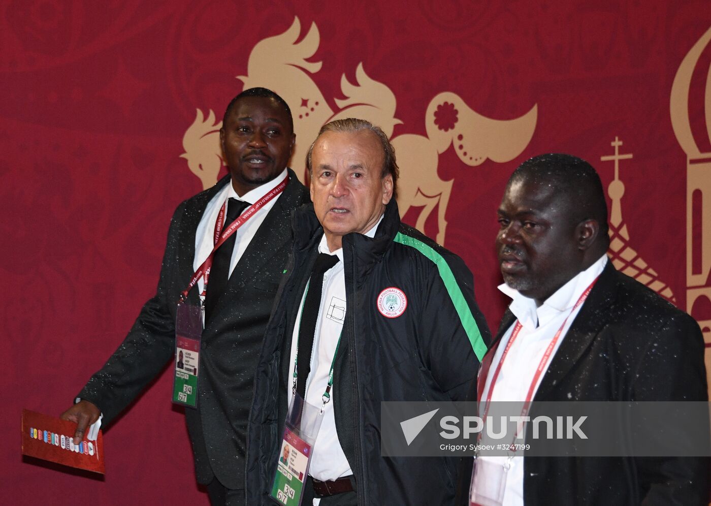 Guests arrive to 2018 FIFA World Cup Final Draw