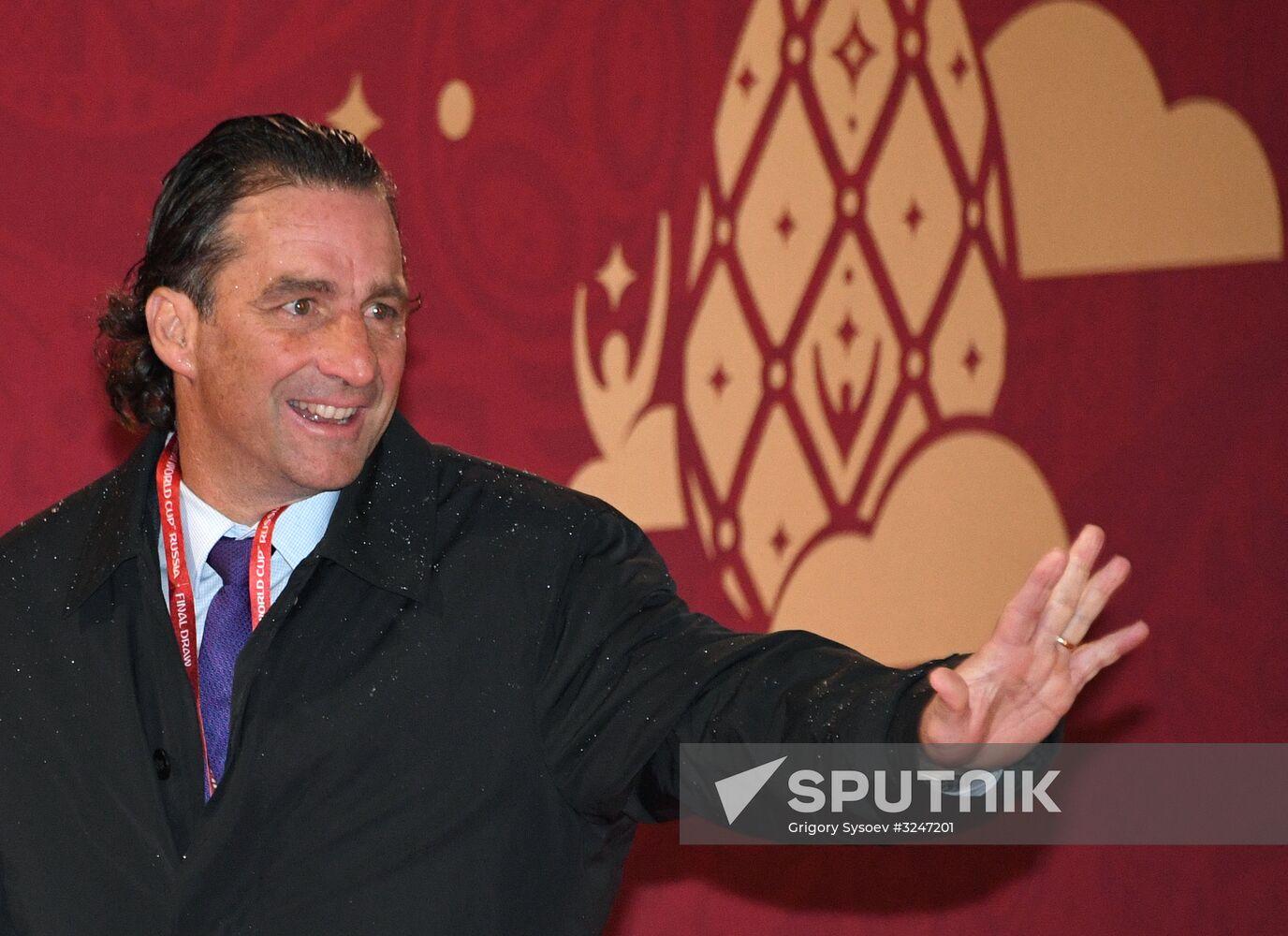 Guests arrive to 2018 FIFA World Cup Final Draw