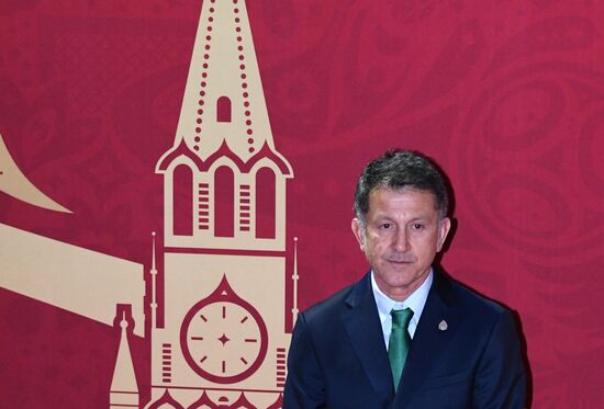 Guests arrive to 2018 FIFA World Cup Final Draw