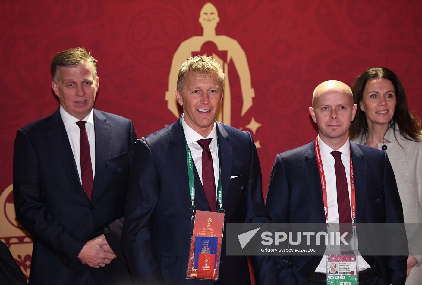 Guests arrive to 2018 FIFA World Cup Final Draw