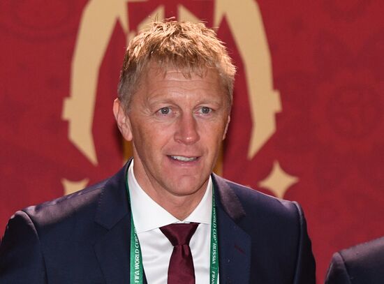 Guests arrive at 2018 FIFA World Cup Final Draw