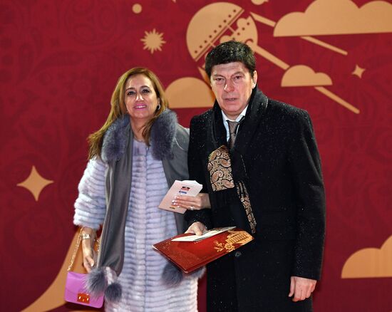 Guests arrive to 2018 FIFA World Cup Final Draw