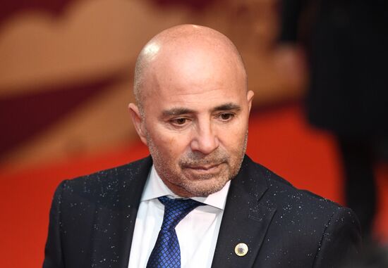 Guests arrive at 2018 FIFA World Cup Final Draw