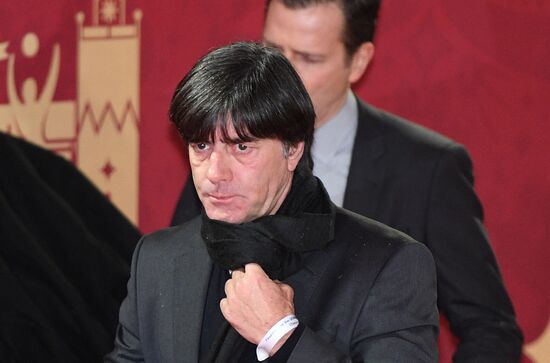 Guests arrive at 2018 FIFA World Cup Final Draw