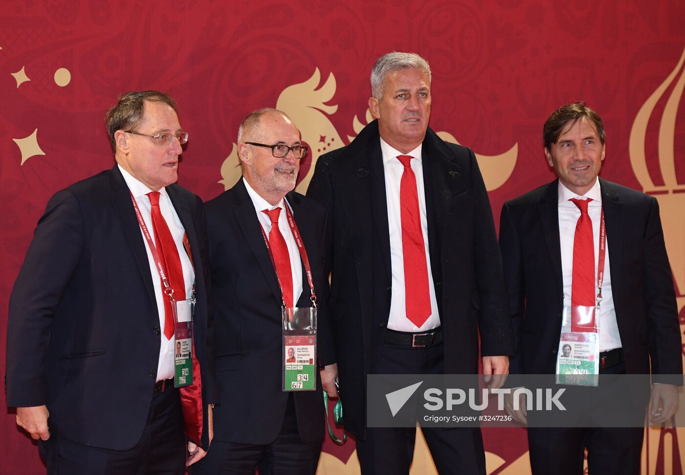 Guests arrive to 2018 FIFA World Cup Final Draw