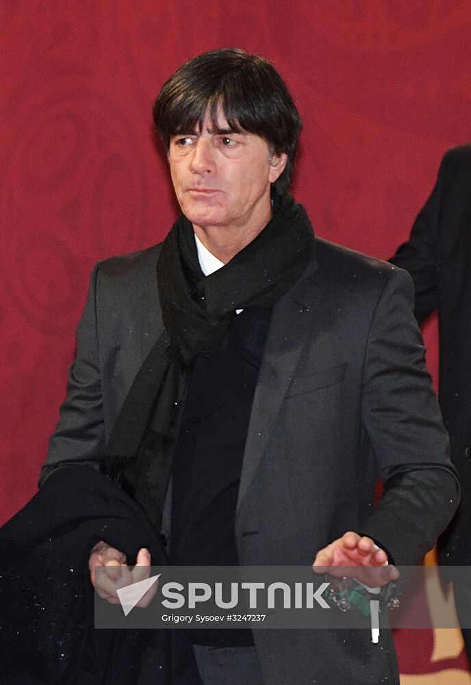 Guests arrive to 2018 FIFA World Cup Final Draw