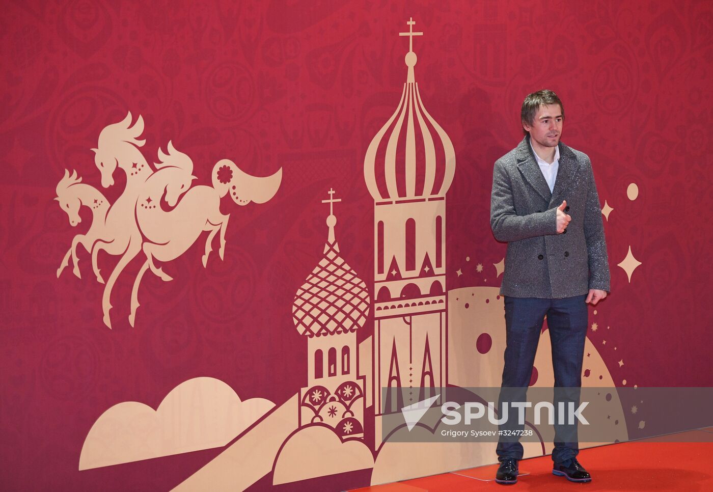 Guests arrive to 2018 FIFA World Cup Final Draw