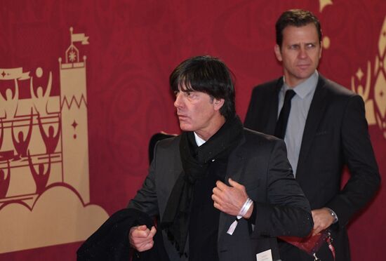 Guests arrive to 2018 FIFA World Cup Final Draw