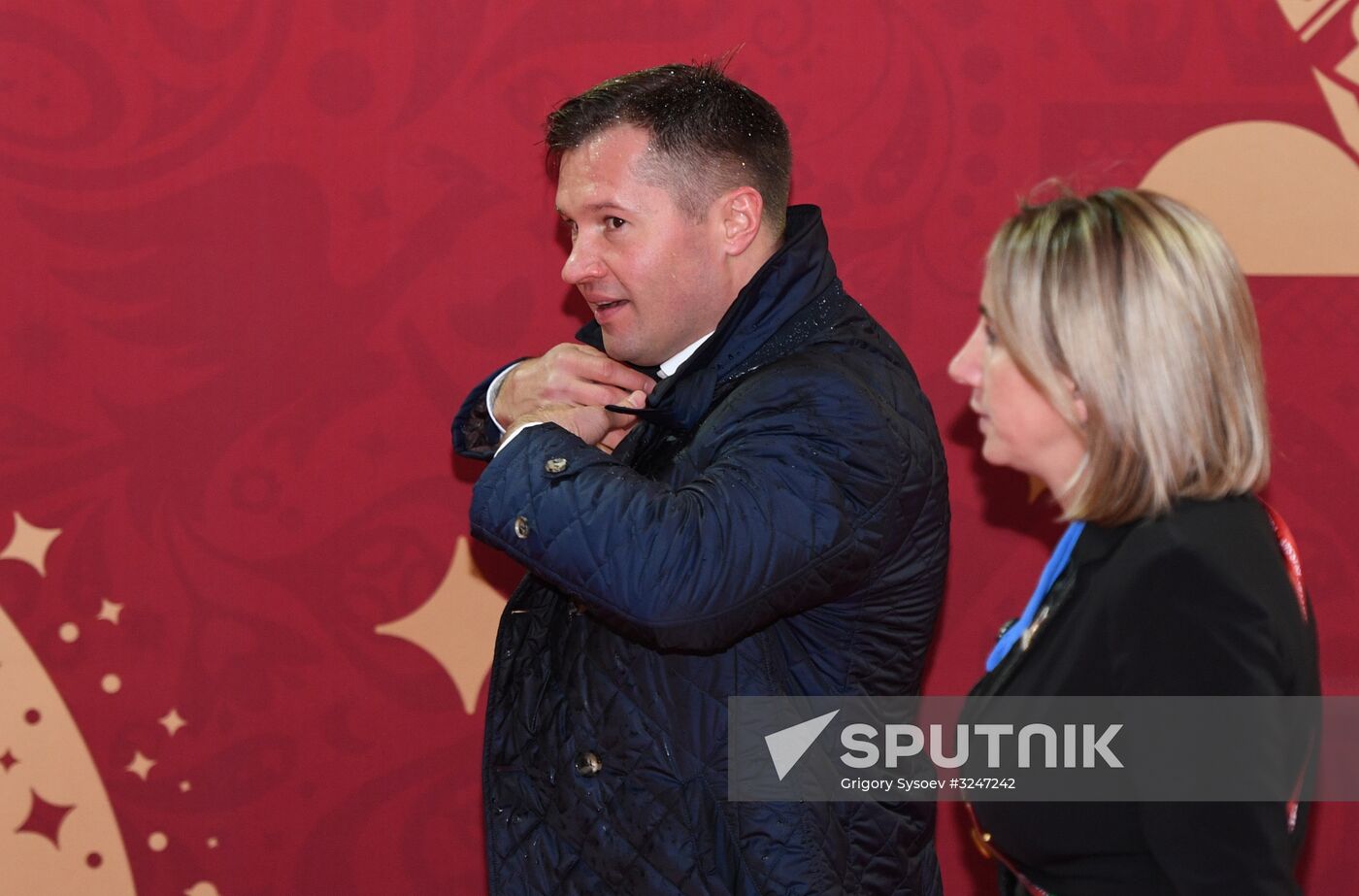 Guests arrive at 2018 FIFA World Cup Final Draw