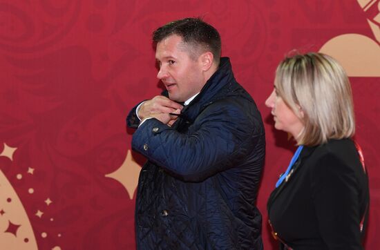 Guests arrive at 2018 FIFA World Cup Final Draw