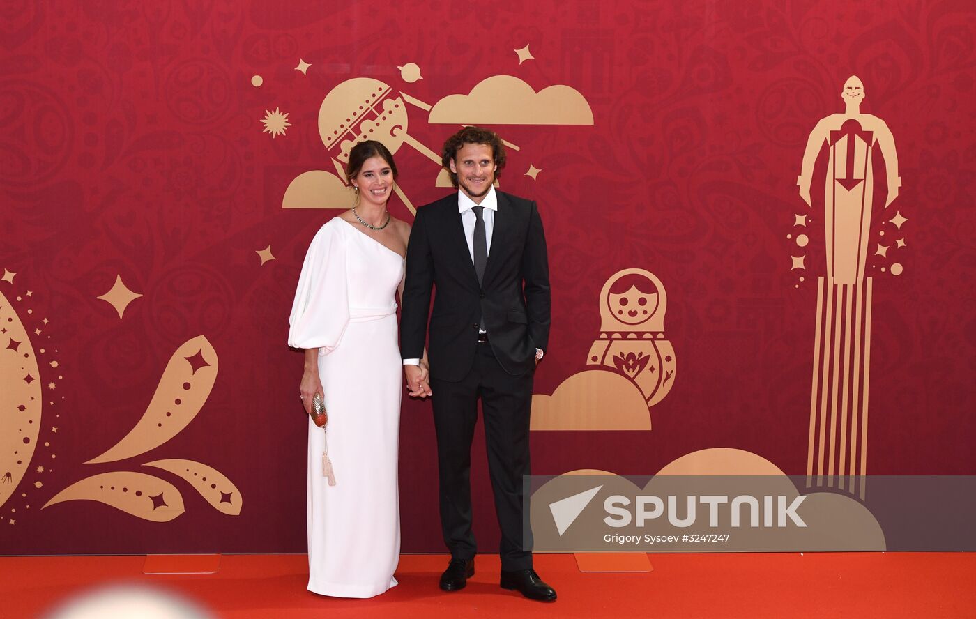 Guests arrive at 2018 FIFA World Cup Final Draw