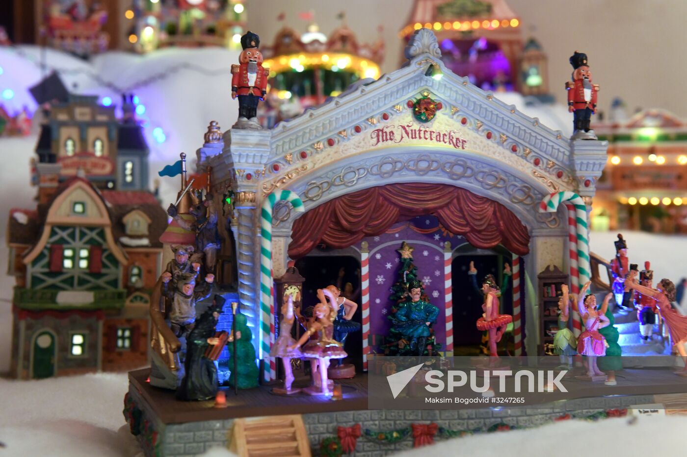 Tree ornaments factory exhibition in Kazan