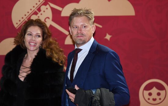 Guests arrive to 2018 FIFA World Cup Final Draw