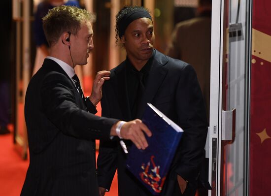 Guests arrive to 2018 FIFA World Cup Final Draw