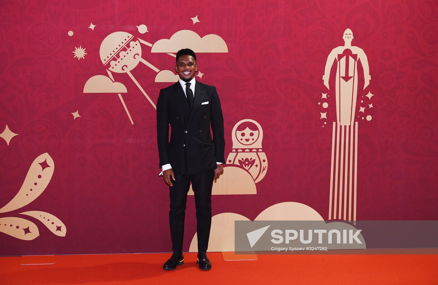 Guests arrive to 2018 FIFA World Cup Final Draw