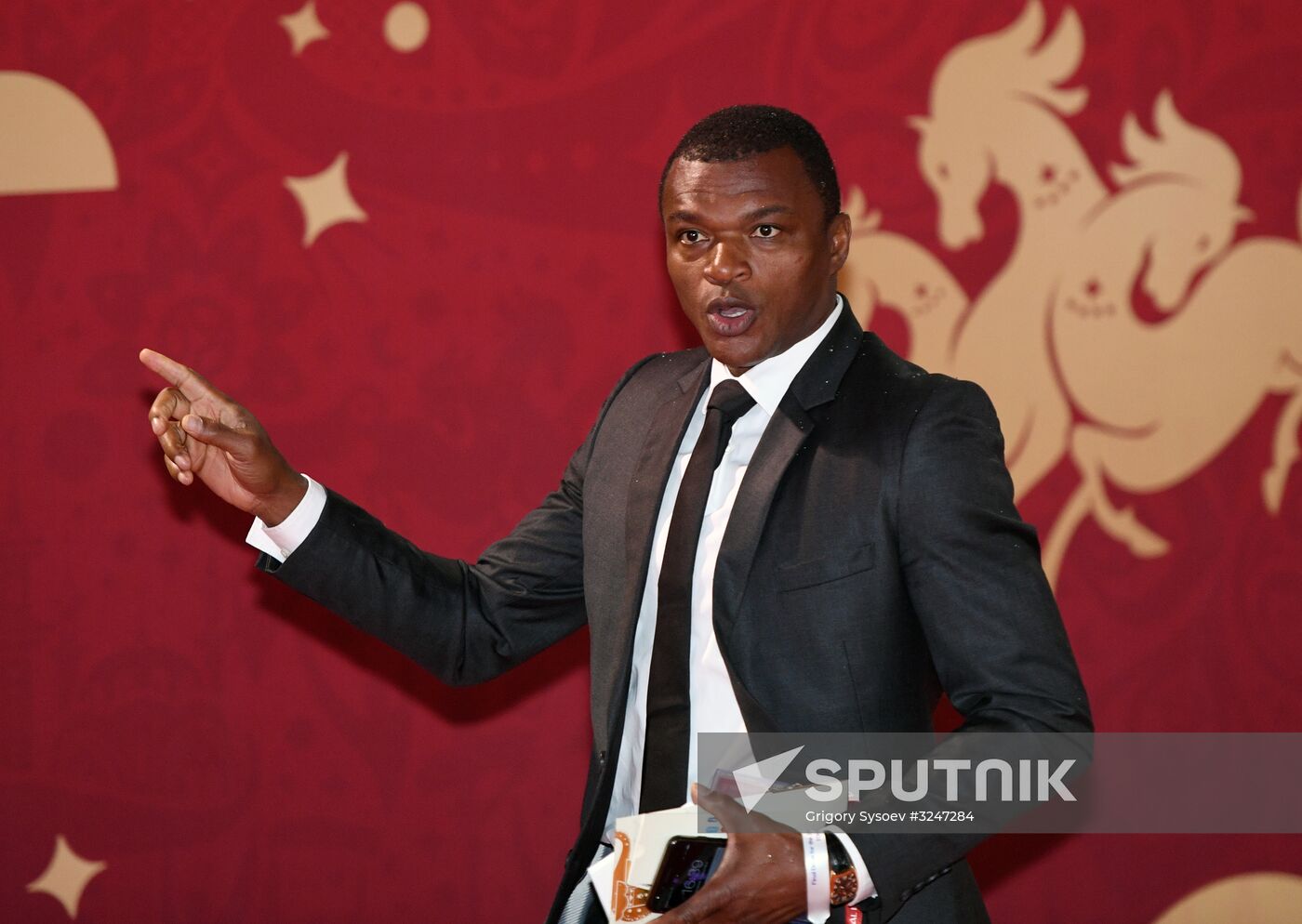 Guests arrive to 2018 FIFA World Cup Final Draw